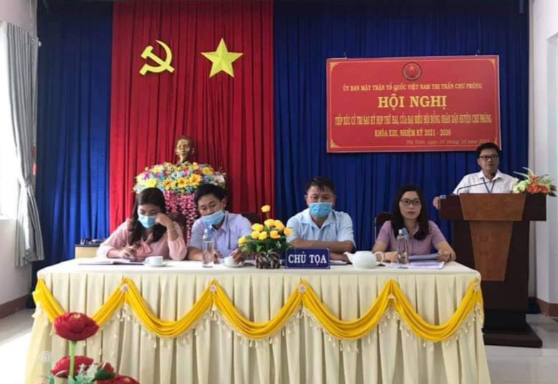 Article Chư Prông: Tổ chức Hội nghị tiếp xúc cử tri với đại biểu Hội đồng nhân dân huyện khóa XIII