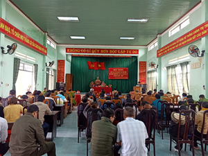 Đại biểu HĐND tỉnh tiếp xúc cử tri tại xã Yang Bắc, huyện Đak Pơ  s...