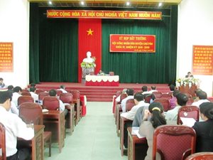 Hội đồng nhân dân huyện Chư Păh tổ chức kỳ họp bất thường