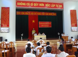 Article Hội đồng nhân dân huyện Chư Prông tổ chức kỳ họp thứ 5, khóa XI