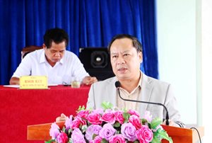 Chủ tịch HĐND tỉnh Gia Lai Châu Ngọc Tuấn tiếp xúc cử tri huyện Chư...