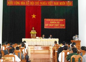 HĐND huyện Chư Prông tổ chức thành công Kỳ họp thứ 8, khóa XI.
