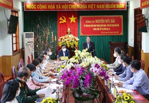 Phó Chủ tịch Quốc hội Nguyễn Đức Hải thăm và làm việc tại Gia Lai