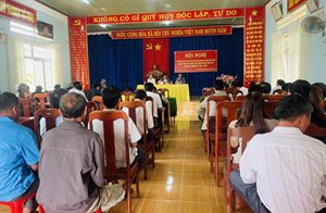 Đại biểu HĐND tỉnh tiếp xúc cử tri huyện Phú Thiện