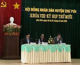 Kỳ họp thứ 11-HĐND huyện Chư Pưh