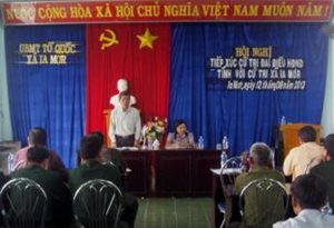 Đoàn đại biểu HĐND tỉnh tiếp xúc cử tri tại huyện Chư Prông