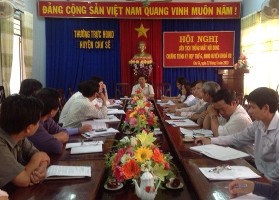Thường trực HĐND huyện Chư Sê tổ chức Hội nghị Liên tịch chuẩn bị k...