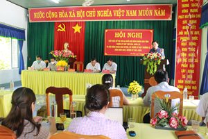 Tổ đại biểu HĐND tỉnh đơn vị huyện Phú Thiện tiếp xúc cử tri tại xã...